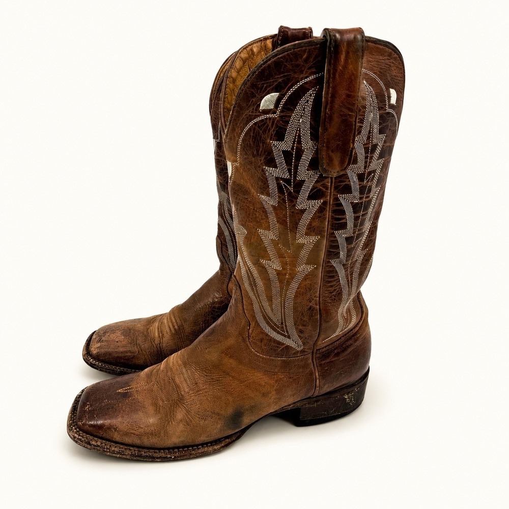 Idyllwind Miranda Lambert 8B Outlaw Western Leather Cowboy Boots Boho Square Toe